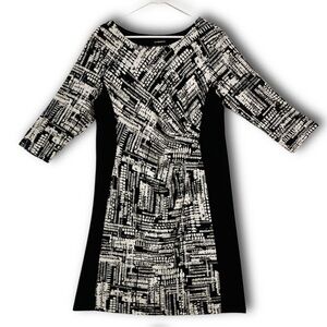 Black and White Patterned Liz Claiborne. Size XL
